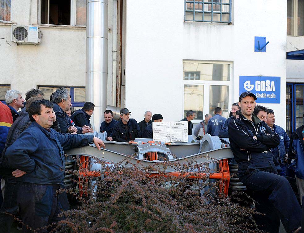 ДОГОВОР О ПРЕКИДУ ШТРАЈКА У ГОШИ: Повратак на посао када радницима 